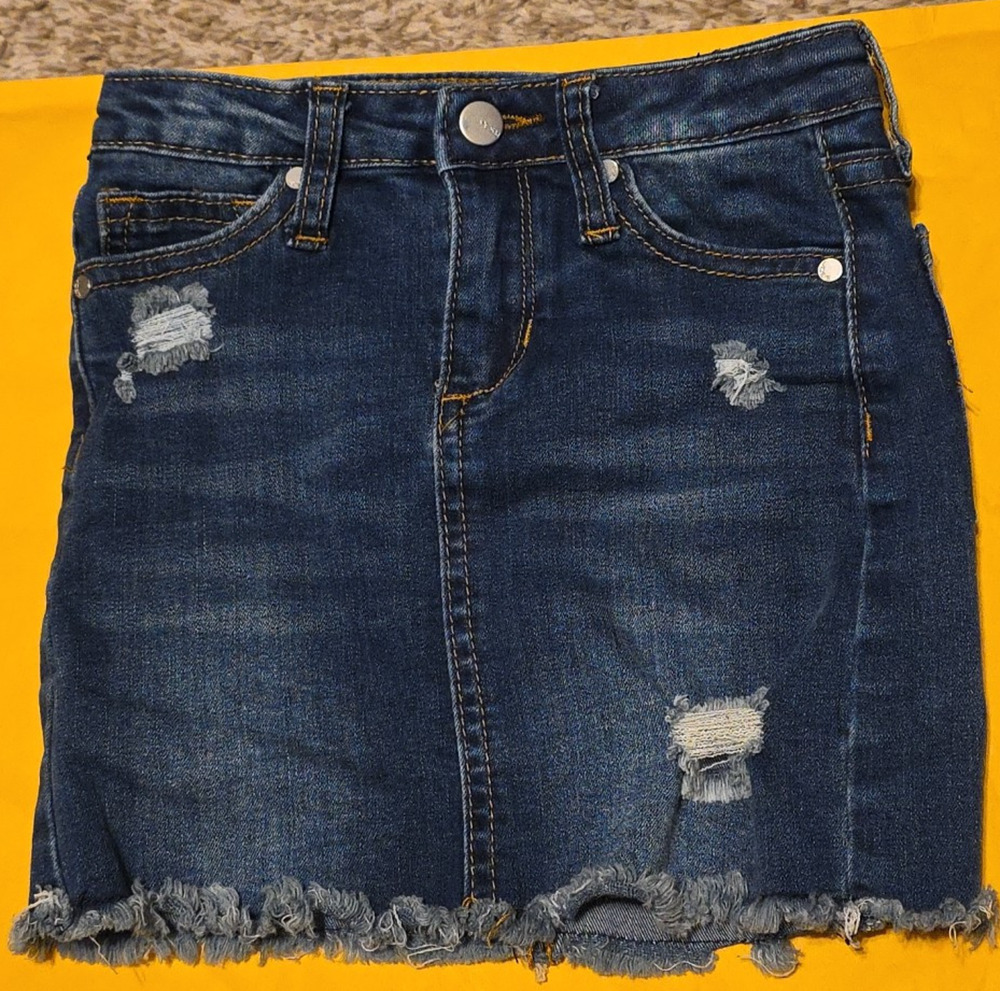 Joe's Jeans Girls Markie Denim Skirt Size 5 Blue Mini